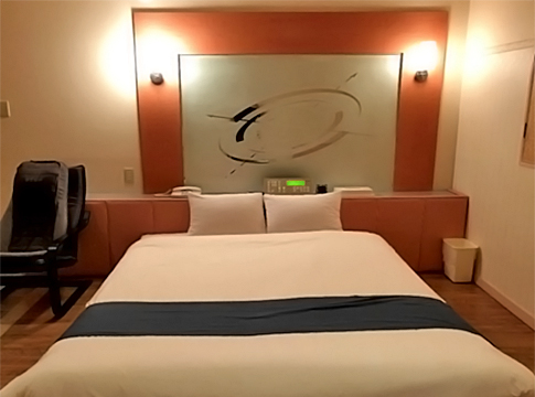 ホテルギャラクシーお部屋の様子