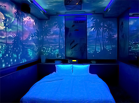 ホテルギャラクシーお部屋の様子