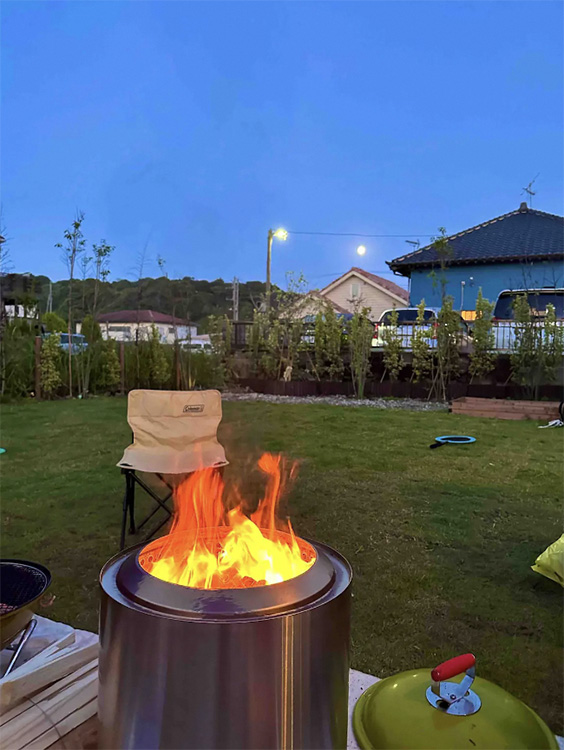 ターフアンドサーフ太東ビーチ 庭の様子